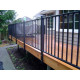 Aluminum Fences & Rails (WR1 Series) - (10ft. Sections - 5ft. Poles On Center)